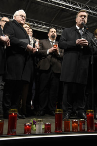 Mahnwache für die Terroropfer in Hanau