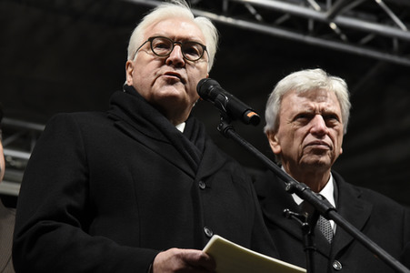 Mahnwache für die Terroropfer in Hanau