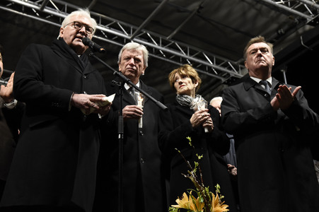 Mahnwache für die Terroropfer in Hanau