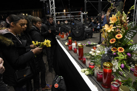 Mahnwache für die Terroropfer in Hanau