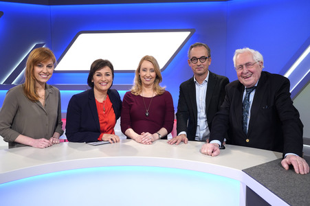 Talkshow 'maischberger. die woche' in Berlin