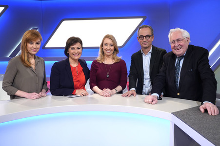 Talkshow 'maischberger. die woche' in Berlin