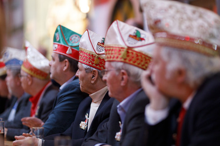 Richtfest für den Rosenmontagszug 2020 in Köln