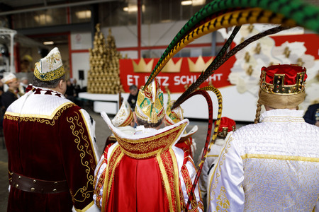 Richtfest für den Rosenmontagszug 2020 in Köln