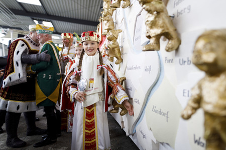 Richtfest für den Rosenmontagszug 2020 in Köln
