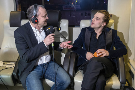 Interview im Radio Eins Bus, Berlinale 2020