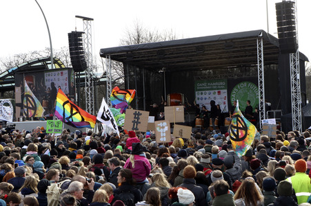 'Fridays for Future' Demonstration in Hamburg
