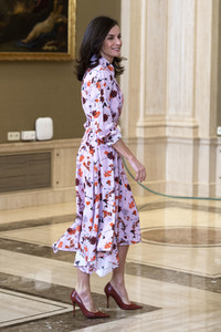 Audienz mit Königin Letizia in Madrid