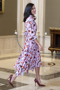 Audienz mit Königin Letizia in Madrid