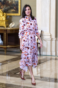 Audienz mit Königin Letizia in Madrid