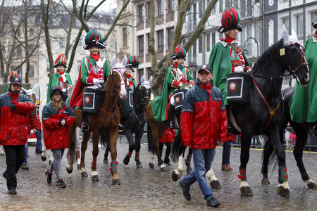 Rosenmontagszug 2020 in Köln