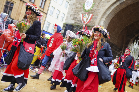 Rosenmontagszug 2020 in Köln
