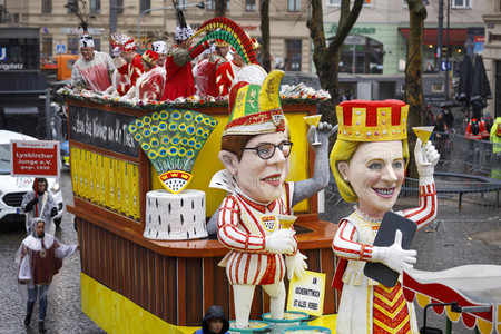 Rosenmontagszug 2020 in Köln