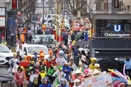 Rosenmontagszug 2020 in Köln
