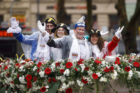 Rosenmontagszug 2020 in Köln