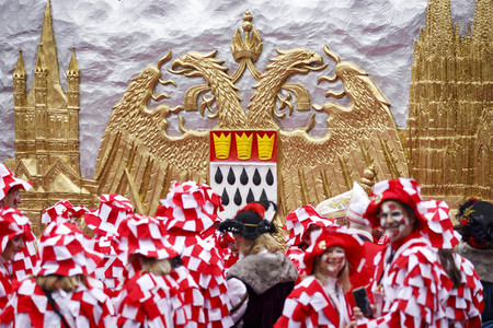 Rosenmontagszug 2020 in Köln