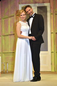 Theaterprobe 'Wechselspiel der Liebe' in München