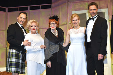 Theaterprobe 'Wechselspiel der Liebe' in München