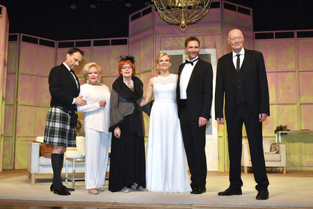 Theaterprobe 'Wechselspiel der Liebe' in München