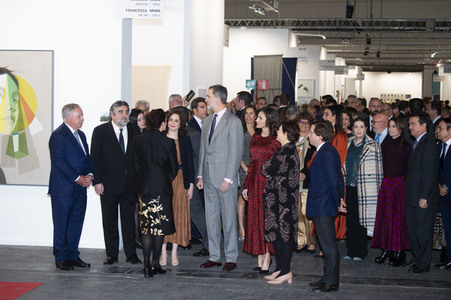 Eröffnung der ARCOmadrid 2020 in Madrid