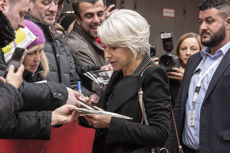 Helen Mirren bei der Ankunft am Grand Hyatt Hotel, Berlinale 2020