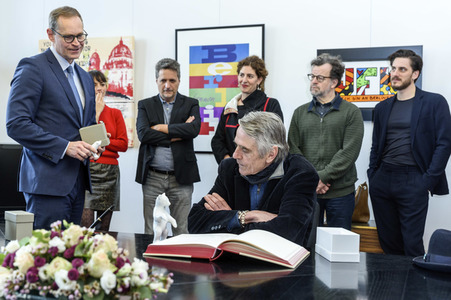 Eintrag der Berlinale Jury in das Goldene Buch der Stadt Berlin, Berlinale 2020