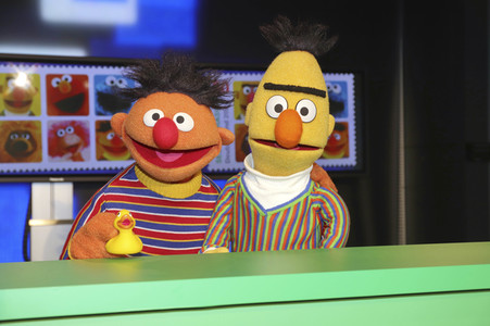 Präsentation der Sonderbriefmarke 'Sesamstrasse' in Hamburg