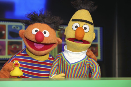 Präsentation der Sonderbriefmarke 'Sesamstrasse' in Hamburg