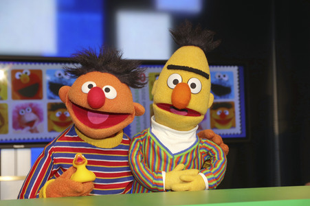 Präsentation der Sonderbriefmarke 'Sesamstrasse' in Hamburg