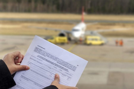 Symbolfoto Aussteigekarte