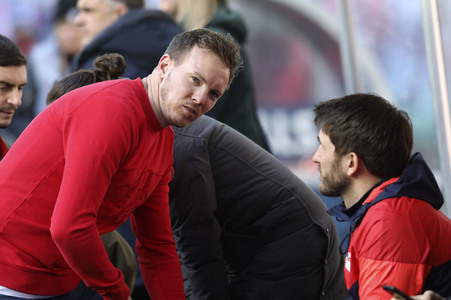 Fußball-Bundesliga Spiel RB Leipzig - Bayer 04 Leverkusen in Leipzig