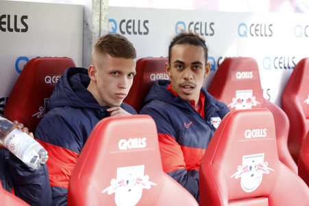 Fußball-Bundesliga Spiel RB Leipzig - Bayer 04 Leverkusen in Leipzig