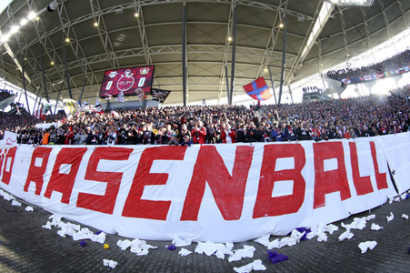 Fußball-Bundesliga Spiel RB Leipzig - Bayer 04 Leverkusen in Leipzig