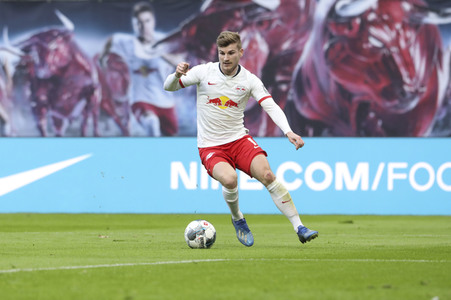 Fußball-Bundesliga Spiel RB Leipzig - Bayer 04 Leverkusen in Leipzig
