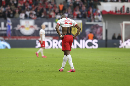Fußball-Bundesliga Spiel RB Leipzig - Bayer 04 Leverkusen in Leipzig