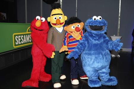 Präsentation der Sonderbriefmarke 'Sesamstrasse' in Hamburg