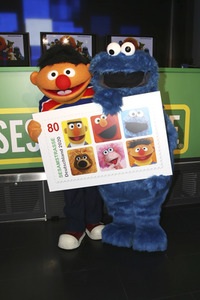 Präsentation der Sonderbriefmarke 'Sesamstrasse' in Hamburg