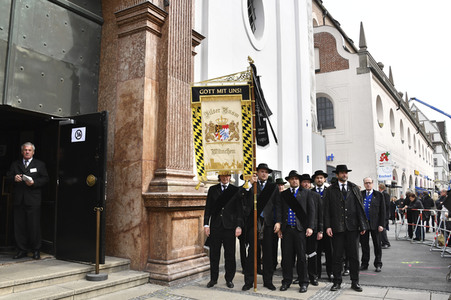 Trauerfeier für Joseph Vilsmaier in München