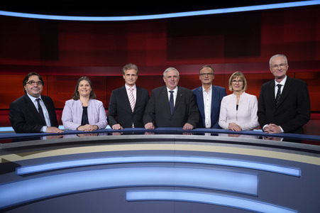 Talkshow 'hart aber fair' in Berlin