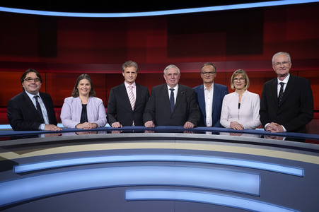 Talkshow 'hart aber fair' in Berlin