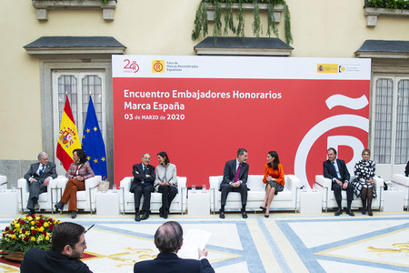 Akkreditierungszeremonie der Ehrenbotschafter der Marke 'Spanien' in Madrid