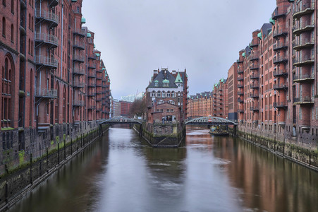 Das Wasserschloss in Hamburg