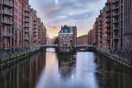 Das Wasserschloss in Hamburg