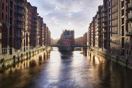 Das Wasserschloss in Hamburg