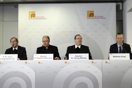 Abschlusspressekonferenz der Deutschen Bischofskonferenz in Mainz