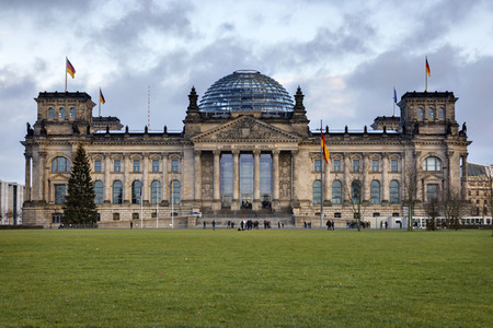 Das Reichstagsgebäude in Berlin