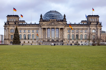 Das Reichstagsgebäude in Berlin