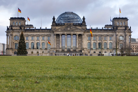 Das Reichstagsgebäude in Berlin