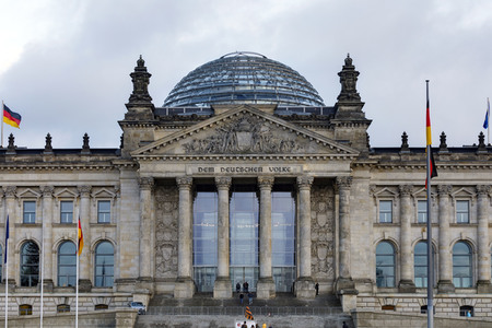 Das Reichstagsgebäude in Berlin