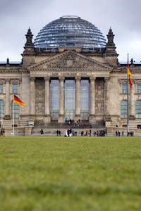 Das Reichstagsgebäude in Berlin